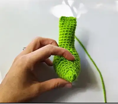 Baby Grinch and Max Amigurumi Pattern step 4 - final assembly and finishing