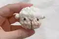 The Little Sheep Amigurumi Pattern step 4 - final assembly and finishing