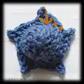 Crochet Bluebell Pattern step 4 - final assembly and finishing