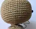 Baby Cthulhu Amigurumi Pattern step 2 - assembly progress