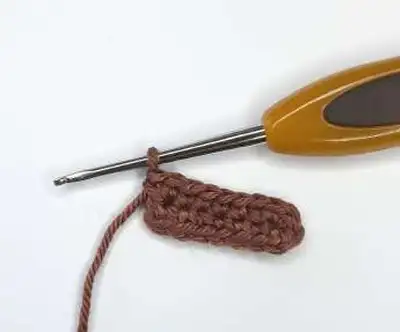 Capybara in a tub Amigurumi Pattern step 3 - details and accessories