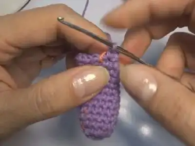 Snail Amigurumi Pattern step 3 - details and accessories