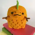 Pineapple Rex Amigurumi Pattern step 3 - details and accessories