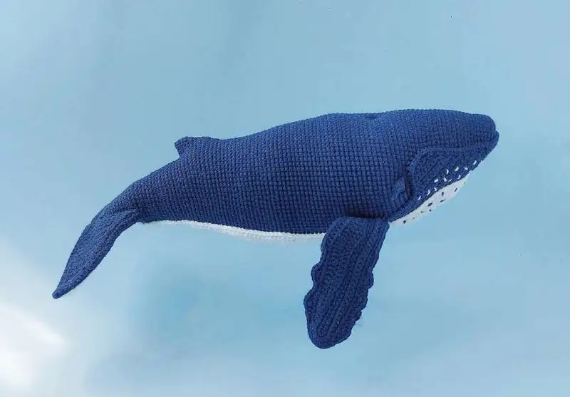 Free Intermediate crochet pattern: Crochet Whale Amigurumi Pattern - Easy to follow tutorial