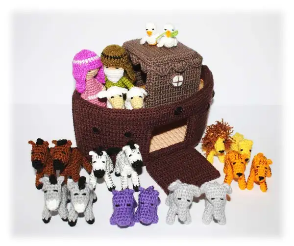 Noah's Ark Amigurumi Pattern