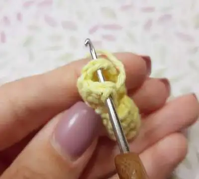 ELENDAN mushroom with mouse Amigurumi Pattern step 4 - final assembly and finishing