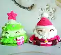 Reversible Christmas Amigurumi Pattern step 3 - details and accessories