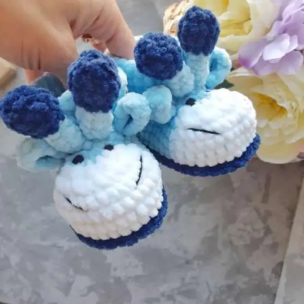 Baby Animal Boots Amigurumi Pattern