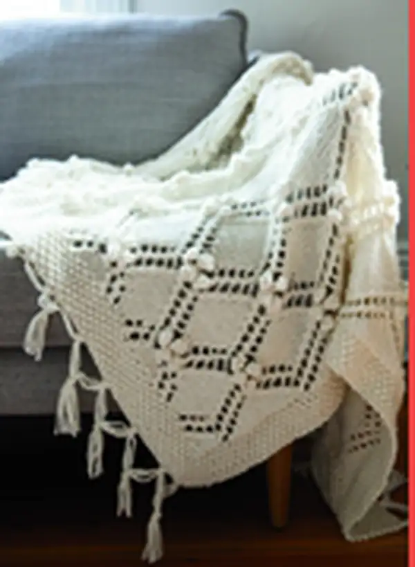 Garden Path Throw Pattern