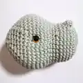 Tommy the T-Rex Amigurumi Pattern step 3 - details and accessories