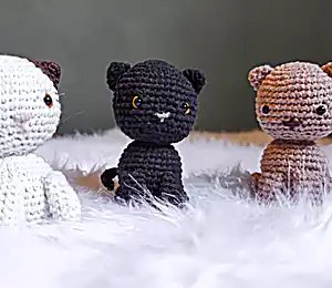 Adorable Kitten Amigurumi Pattern