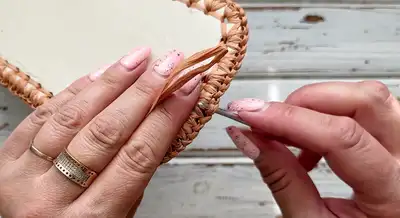 Leopard tote Pattern step 4 - final assembly and finishing