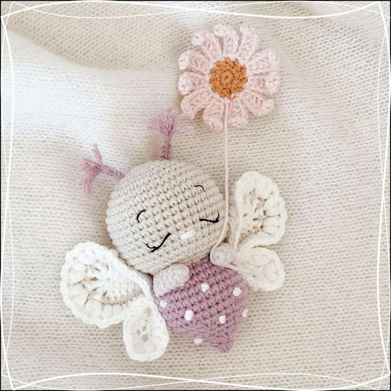 Free Intermediate crochet pattern: Elvina the Delicate Butterfly Amigurumi Pattern - Easy to follow tutorial