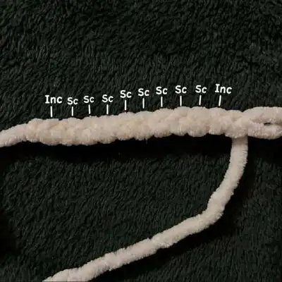 Top Hat Teddy Amigurumi Pattern step 3 - details and accessories