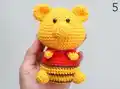 Winnie The Pooh & Friends Amigurumi Pattern step 3 - details and accessories