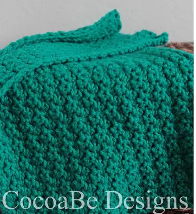 Aspen Blanket Pattern step 4 - final assembly and finishing
