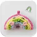 Sun & Rainbow Key Chains Amigurumi Pattern step 3 - details and accessories
