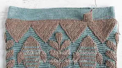 Corfu Bag Amigurumi Pattern step 2 - assembly progress