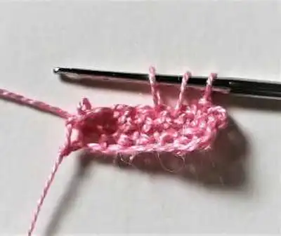 Wild Rose Fairy Amigurumi Pattern step 2 - assembly progress
