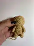 Teddy Bear in Suitcase Amigurumi Pattern step 4 - final assembly and finishing