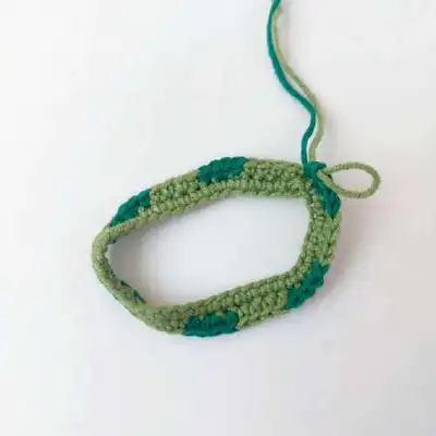 Fruit Stacking Toy Amigurumi Pattern step 4 - final assembly and finishing
