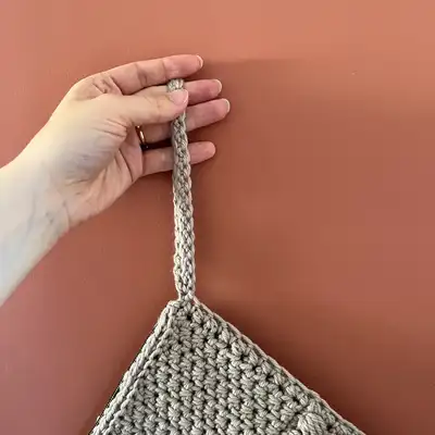 Bobble Clutch Pattern step 2 - assembly progress