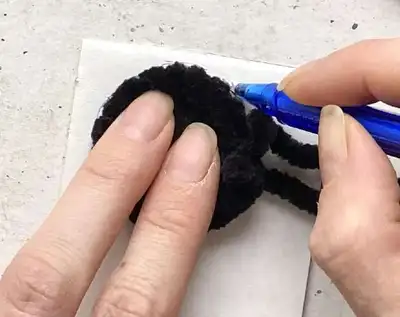 Ostin the Reindeer Amigurumi Pattern step 2 - assembly progress