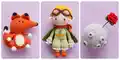 Little Prince Amigurumi Pattern step 2 - assembly progress