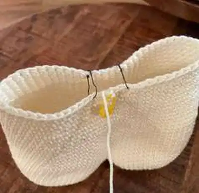Tooth Fairy Amigurumi Pattern step 4 - final assembly and finishing
