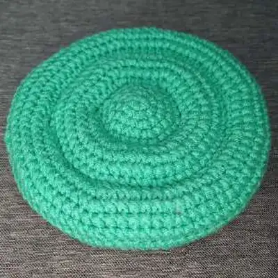 Sunflower Stacking Toy Amigurumi Pattern step 3 - details and accessories