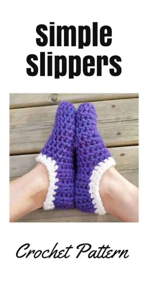 Simple Slippers Pattern