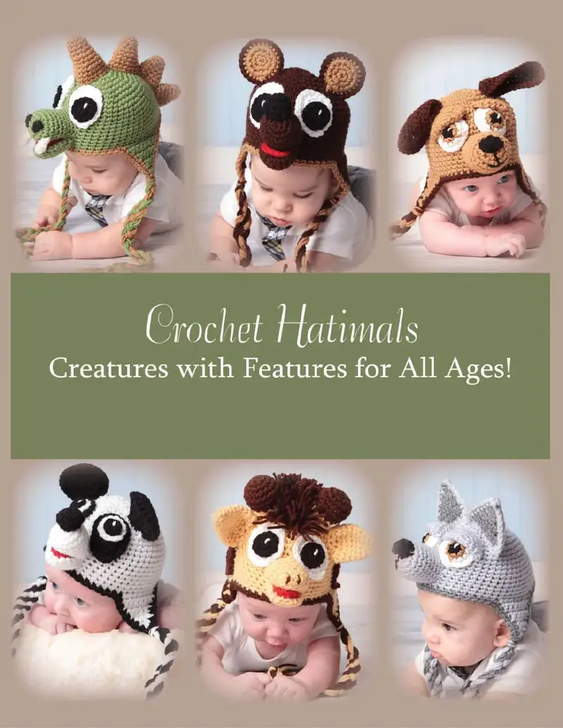 Free Intermediate crochet pattern: Crochet Hatimals Pattern - Easy to follow tutorial
