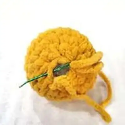 Pika the Electric Mouse Amigurumi Pattern step 2 - assembly progress