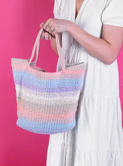 By Your Side Basket Bag Pattern step 4 - final assembly and finishing