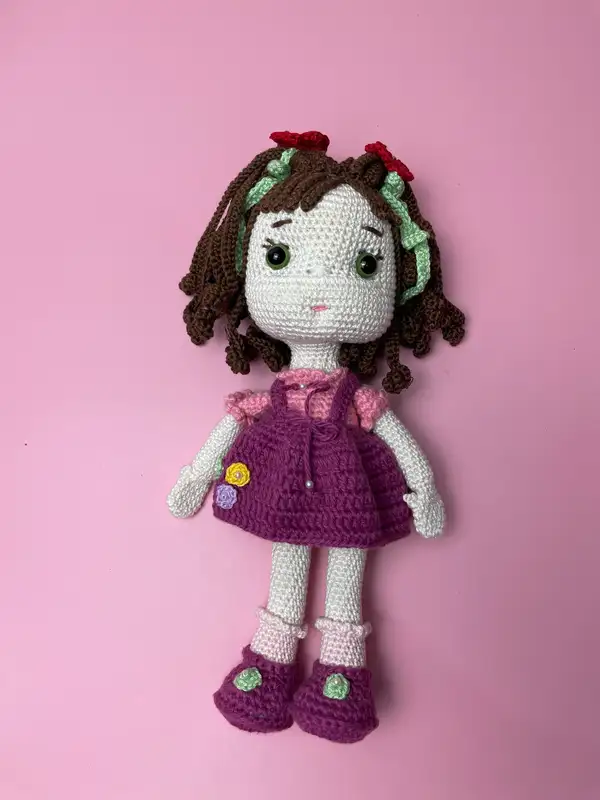 Cute Girl Doll Amigurumi Pattern