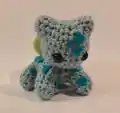 Bulbasaur Amigurumi Pattern step 1 - construction progress