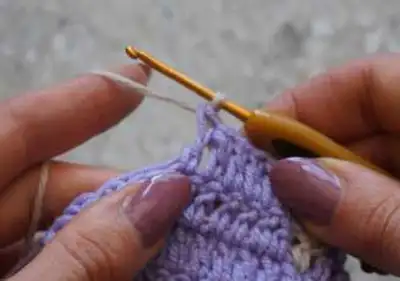 Oh So Sweet Crochet Blanket Pattern step 2 - assembly progress
