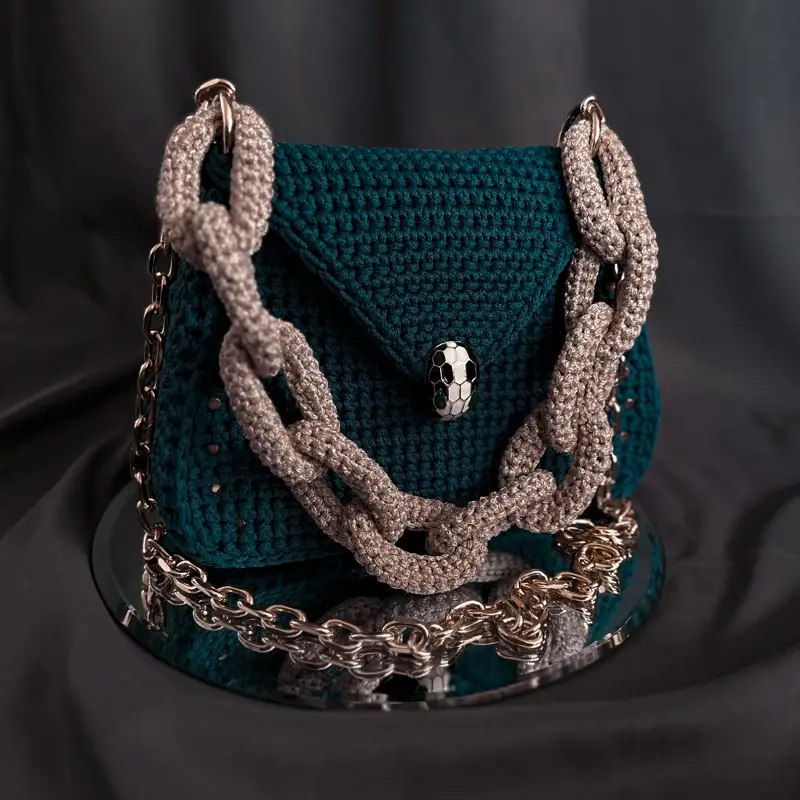 Free Intermediate crochet pattern: Nymphs Bag Crochet Pattern - Easy to follow tutorial