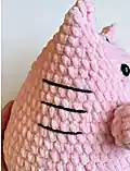Adorable Cat with Donut Amigurumi Pattern step 3 - details and accessories