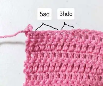 Hyacinth Top Written Pattern step 3 - details and accessories