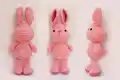 Rabbit Amigurumi Pattern step 3 - details and accessories