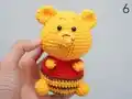 Winnie The Pooh & Friends Amigurumi Pattern step 4 - final assembly and finishing