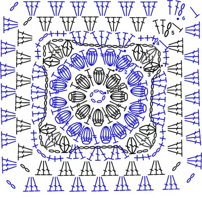 Floral Crossbody Bag Pattern step 3 - details and accessories