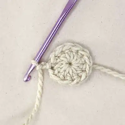 Dog Granny Square Crochet Pattern step 2 - assembly progress