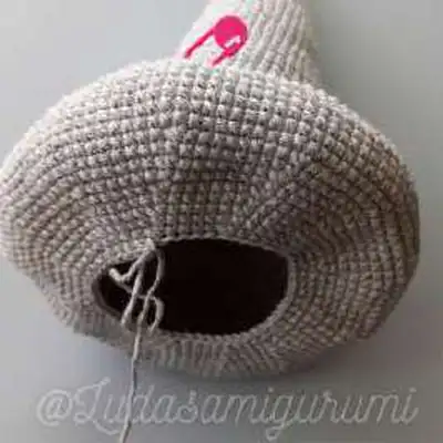 Sloth Stacking Toy Amigurumi Pattern step 3 - details and accessories