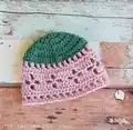Vintage Vibes Baby Beanie Pattern step 4 - final assembly and finishing