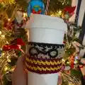 Harry Potter Cup Cozy Pattern step 1 - construction progress