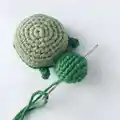 Mini Turtle Amigurumi Pattern step 4 - final assembly and finishing