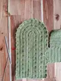Crochet Cactus Pillow Pattern step 3 - details and accessories