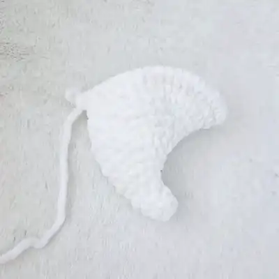 Cute Plush Ghost Amigurumi Pattern step 4 - final assembly and finishing
